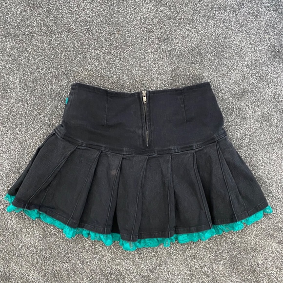 Tripp nyc teal lock skirt size S - Picture 2 of 4